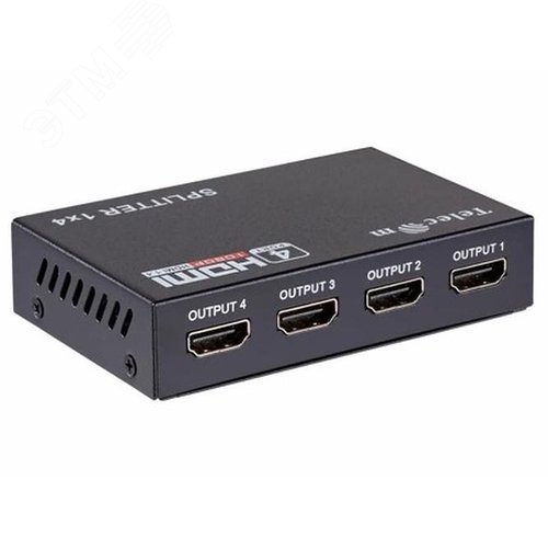 Изображение товара Разветвитель HDMI 1.4v+3D на 4 порта, каскадируемый (шт)