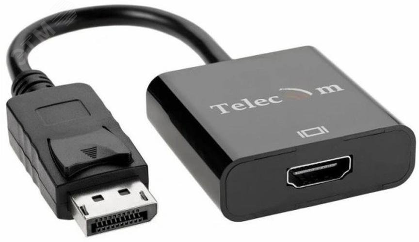 Изображение товара Кабель-переходник DisplayPort M на HDMI F, 0.2м. (шт)