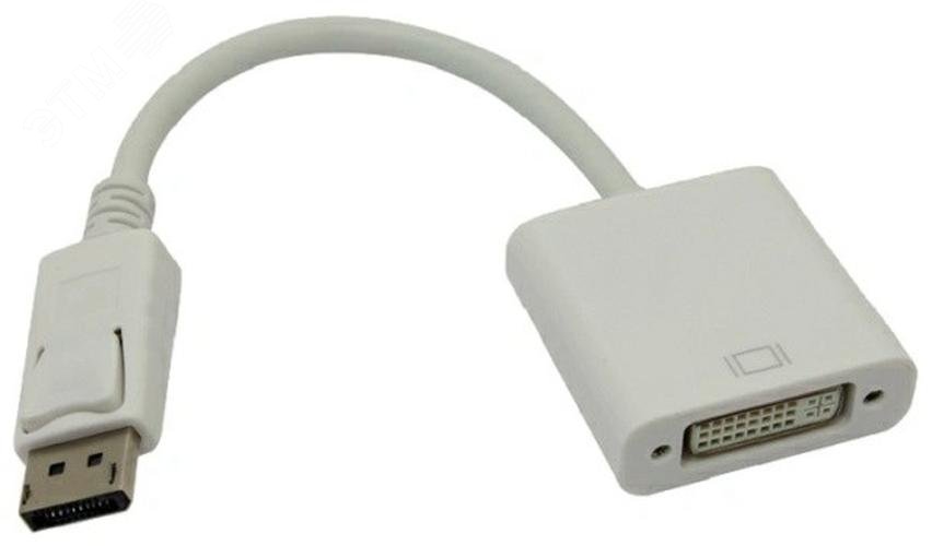 Изображение товара Кабель-переходник DisplayPort на DVI-F 0.2м Telecom для высокого качества видео Изображение товара Кабель-переходник DisplayPort на DVI-F 0.2м Telecom для высокого качества видео