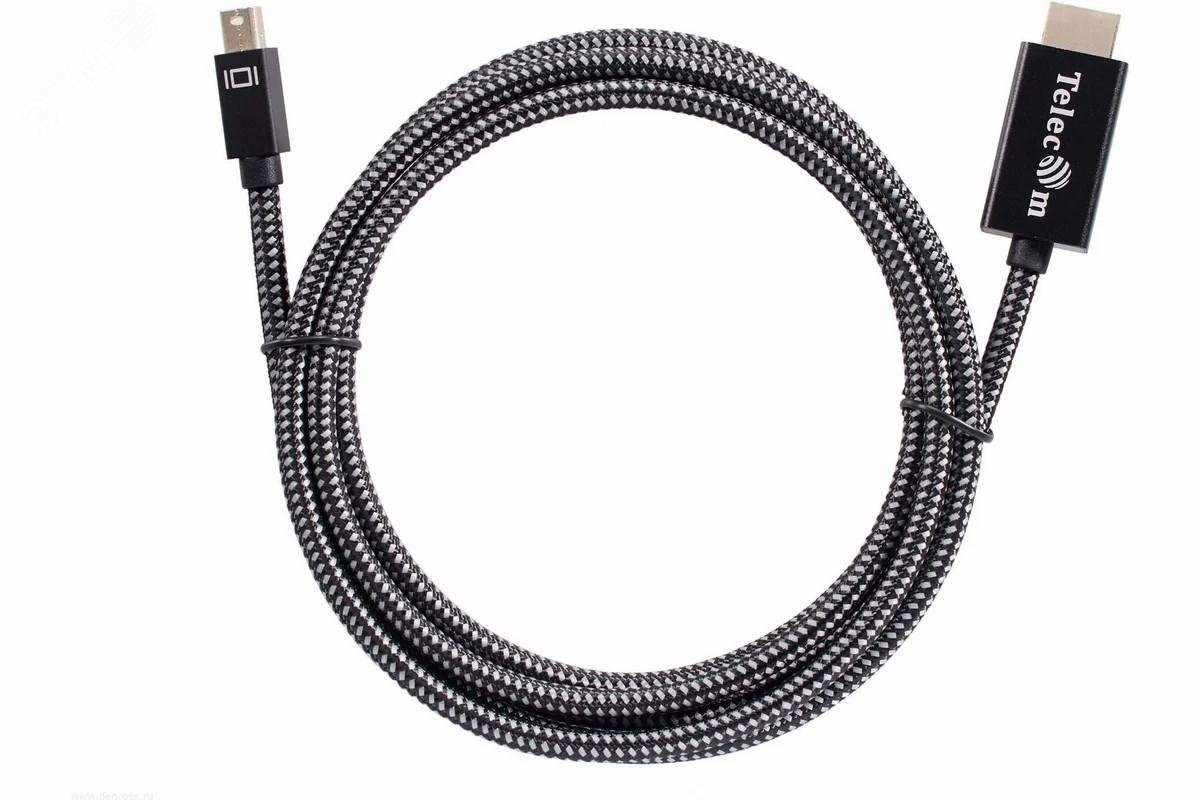 Изображение товара Telecom TA582-1.8M: Mini DisplayPort на HDMI, 8K@60Hz, 1.8 м