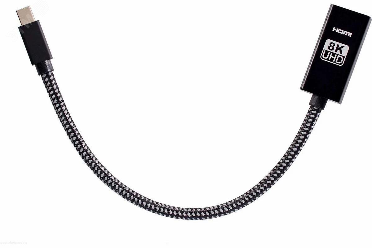 Изображение товара Mini DP на HDMI адаптер 8K@60Hz 0.2 м Telecom TA585