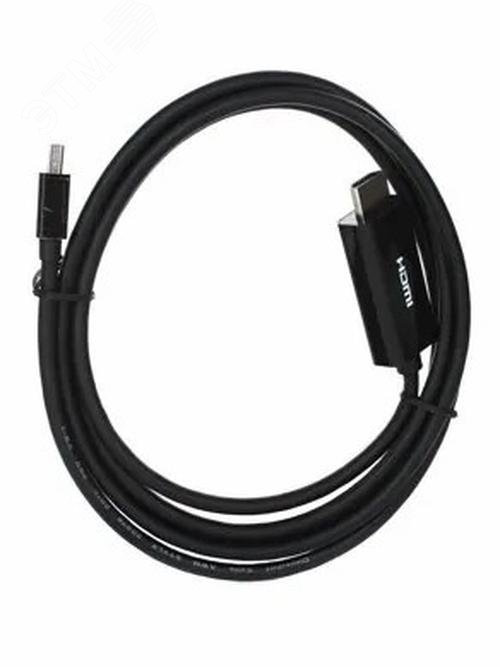 Изображение товара Кабель-переходник Mini DisplayPort M на HDMI M, 1.8м. (шт)