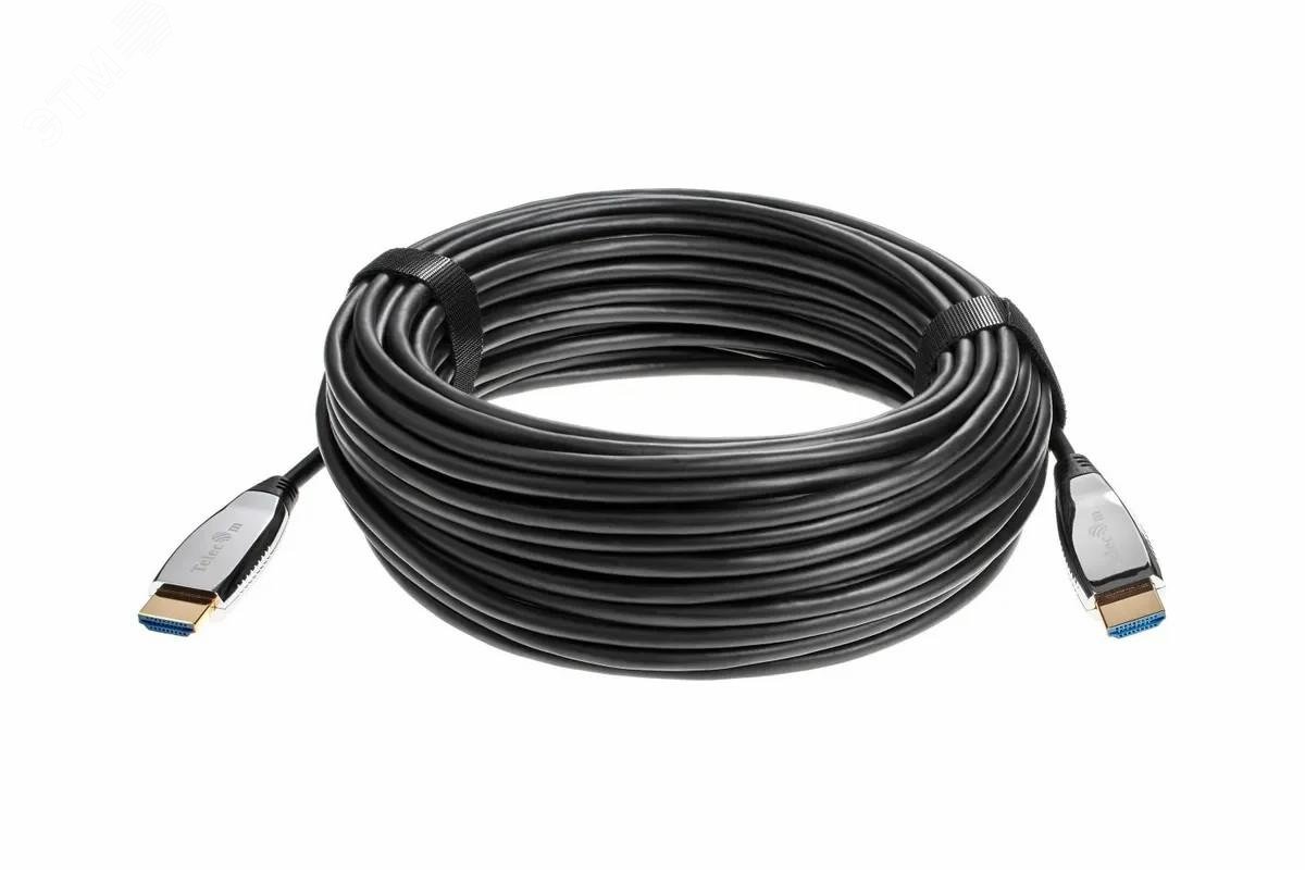 Изображение товара Активный оптический кабель HDMI v2.1 19M на 19M, 8K@60 Hz, 20м. (шт)