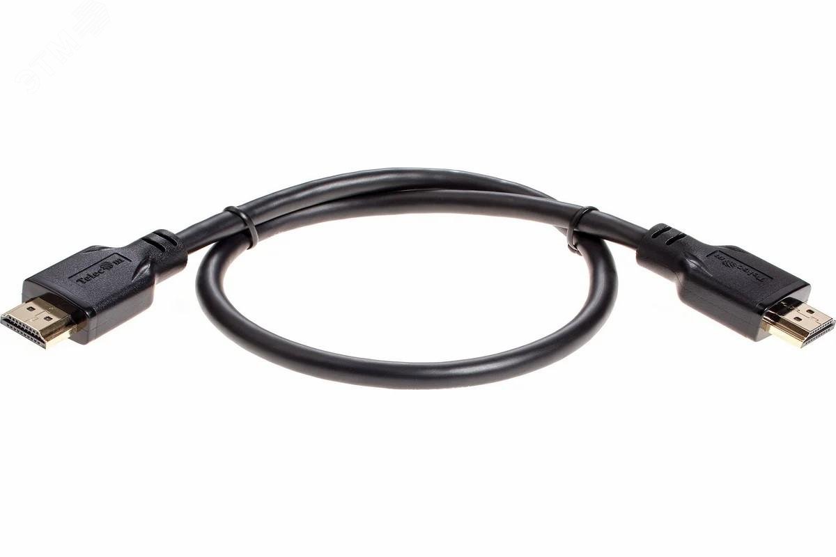 Изображение товара Кабель HDMI v2.1 19M на 19M, 8K@60 Hz, 0.5м. (шт)