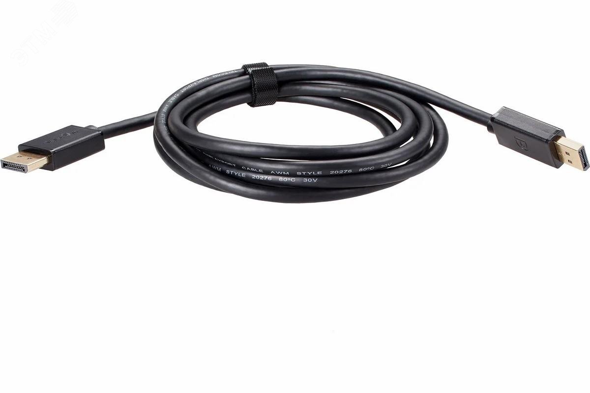 Изображение товара DisplayPort кабель 1 2 2 м 4K 60Hz медь черный