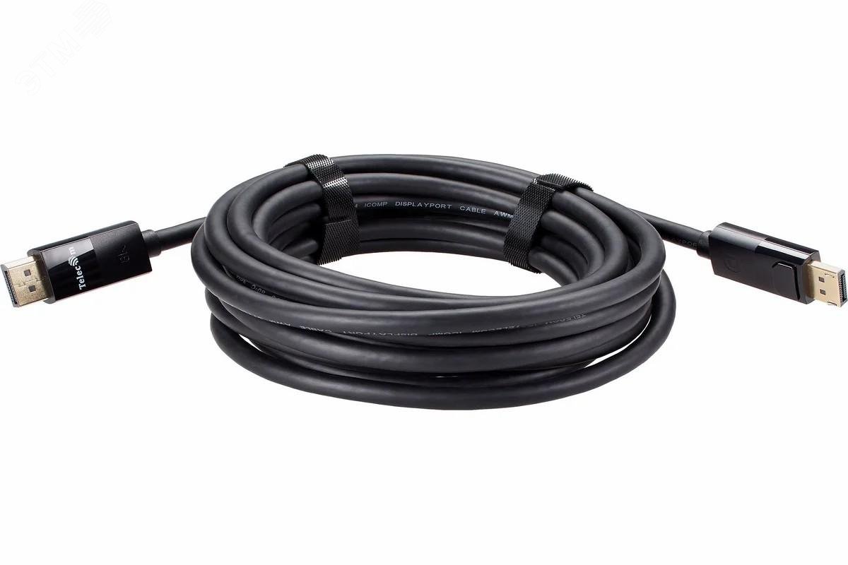 Изображение товара DisplayPort 1.4 кабель Telecom 5 м 8K/60Hz TCG755-5M