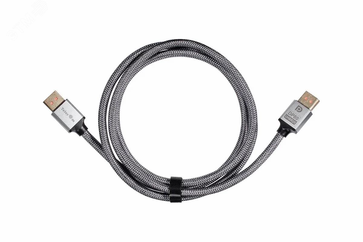 Изображение товара Кабель DisplayPort 2.1, 3м, 16K@60Hz, высокоскоростной медный