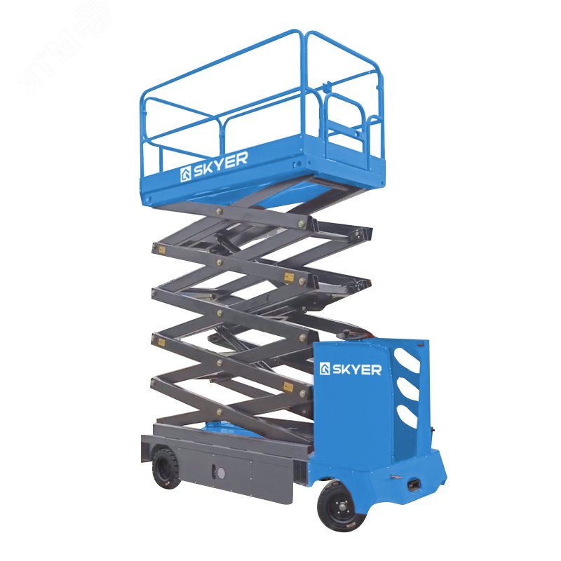 Изображение товара Подъемник самоходный электрический ножничный с кабиной, рабочая высота 14 м, NPF1403 (шт)