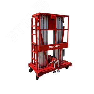 Изображение товара Подъемник телескопический, двухместный, высота подъема 10м, GTWY10-200 DC (шт)