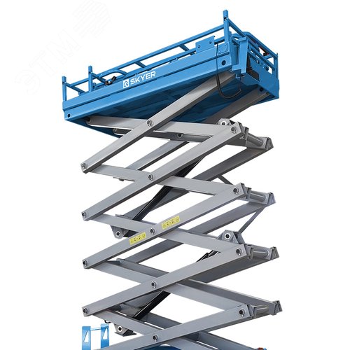 Изображение товара Самоходный ножничный подъемник с выдвижной платформой, рабочая высота 14 м, PL1435 (шт)