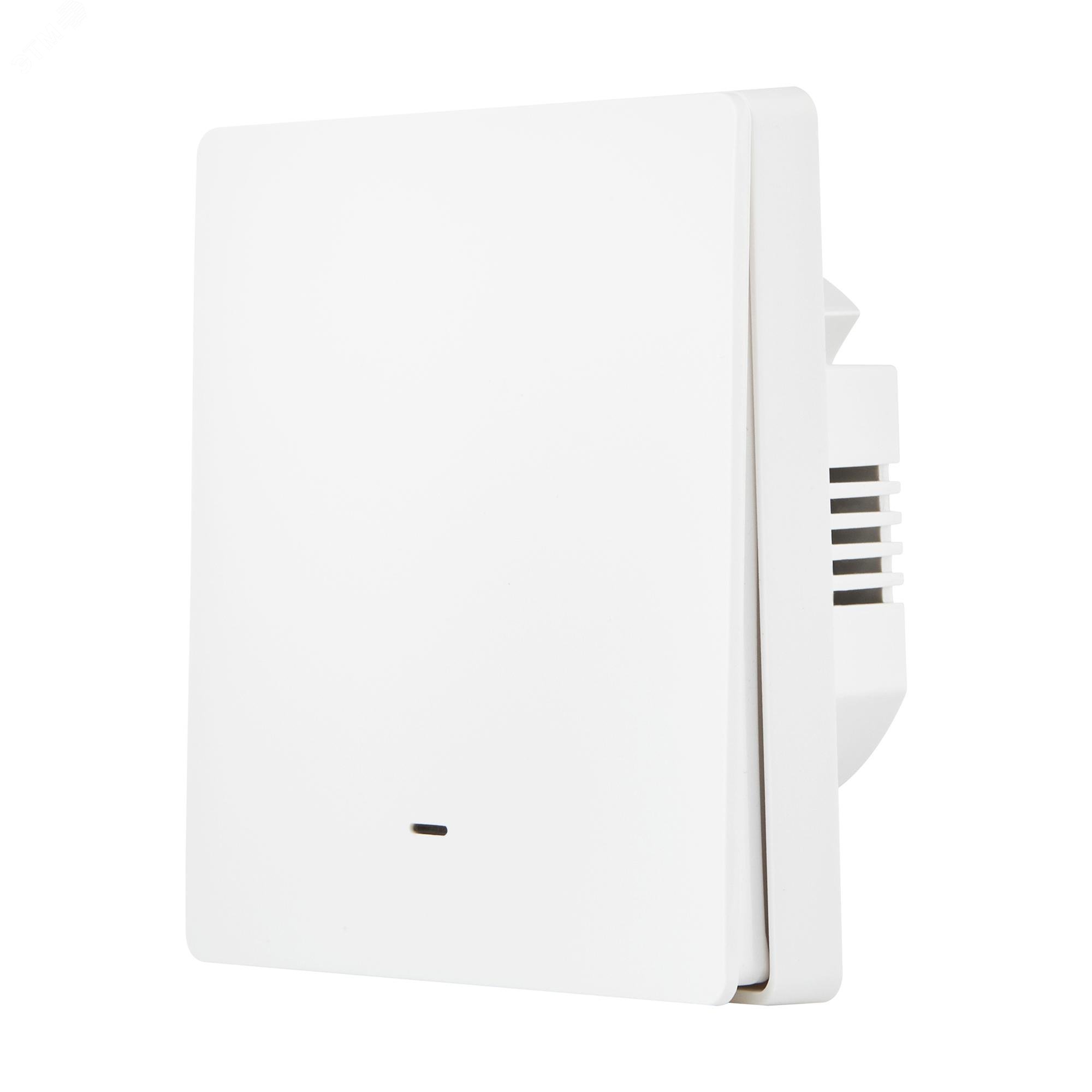 Изображение товара Выключатель HOMMYN Zigbee 1 клавиша без нейтрали SWZBNN01W