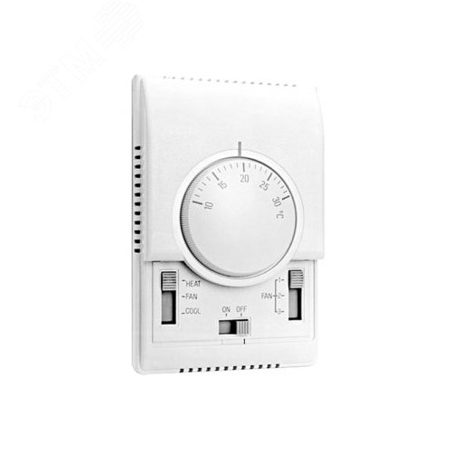 Изображение товара Термостат механический для управления тепловентиляторами T-Heat и тепловыми завесами Guard, TR110H (шт)