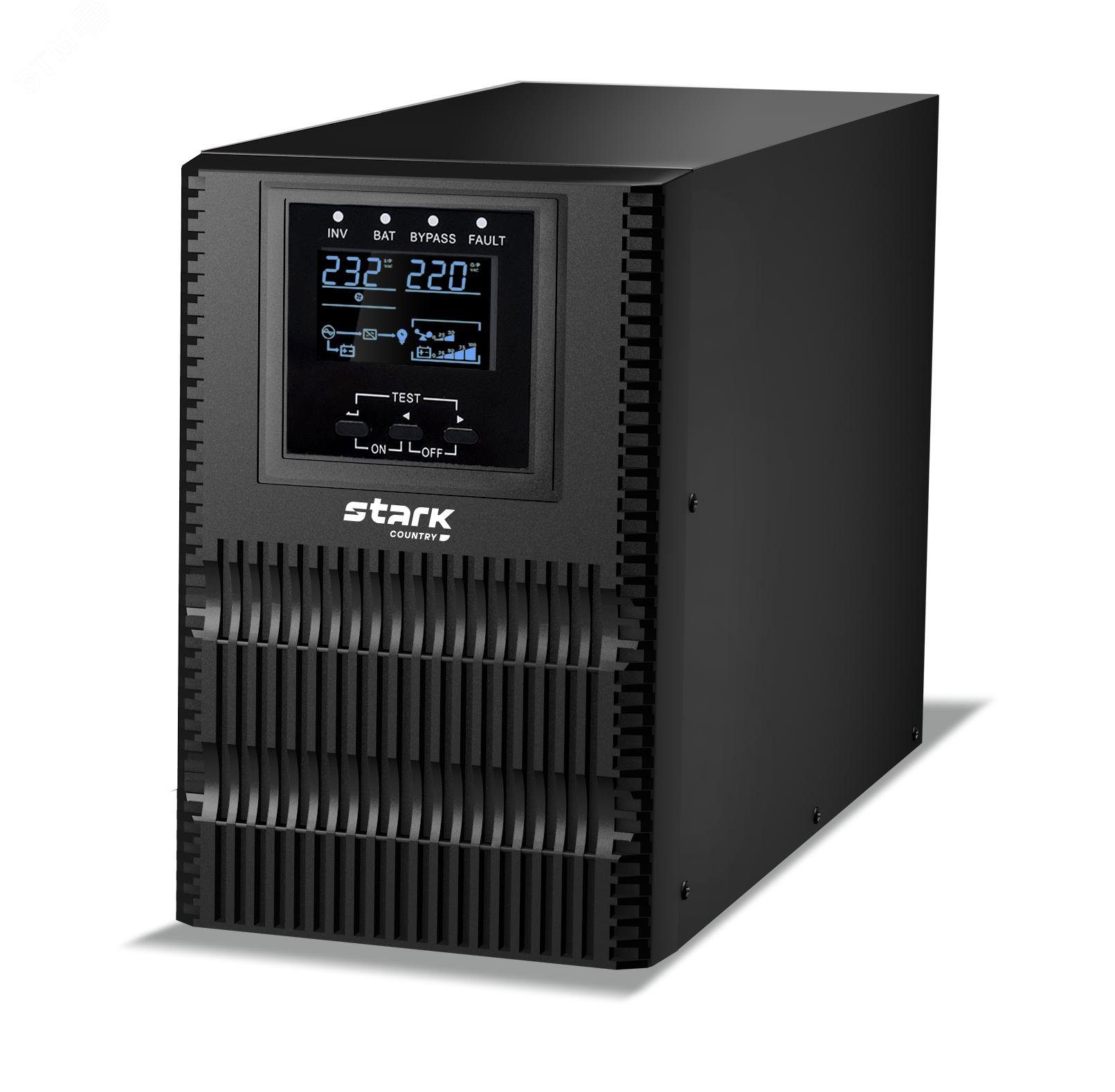 Изображение товара Источник бесперебойного питания STARK Country SC 3000 ONLINE ONE