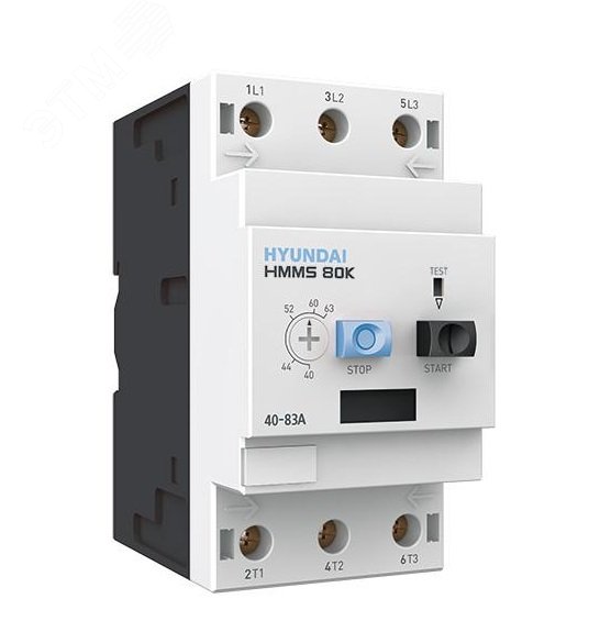 Автомат защиты двигателя 40-63A артикул 5166655 HD Hyundai Electric ...