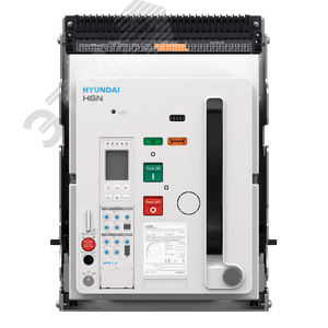 Изображение товара Воздушный выключатель серии HGN, арт. HGN10A3BM2C2S254JBAEL (1000А, 3P, 85кА, выкатной c горизонтальным расположением шин, реле GPR-LP, с моторным приводом AC/DC 220В (катушка вкл. AC/DC 220В, катушка откл. AC/DC 220В)) (шт)