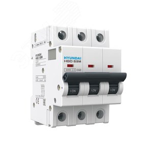 Изображение товара Выключатель автоматический модульный трехполюсный 16А 6кА DHGD (шт)