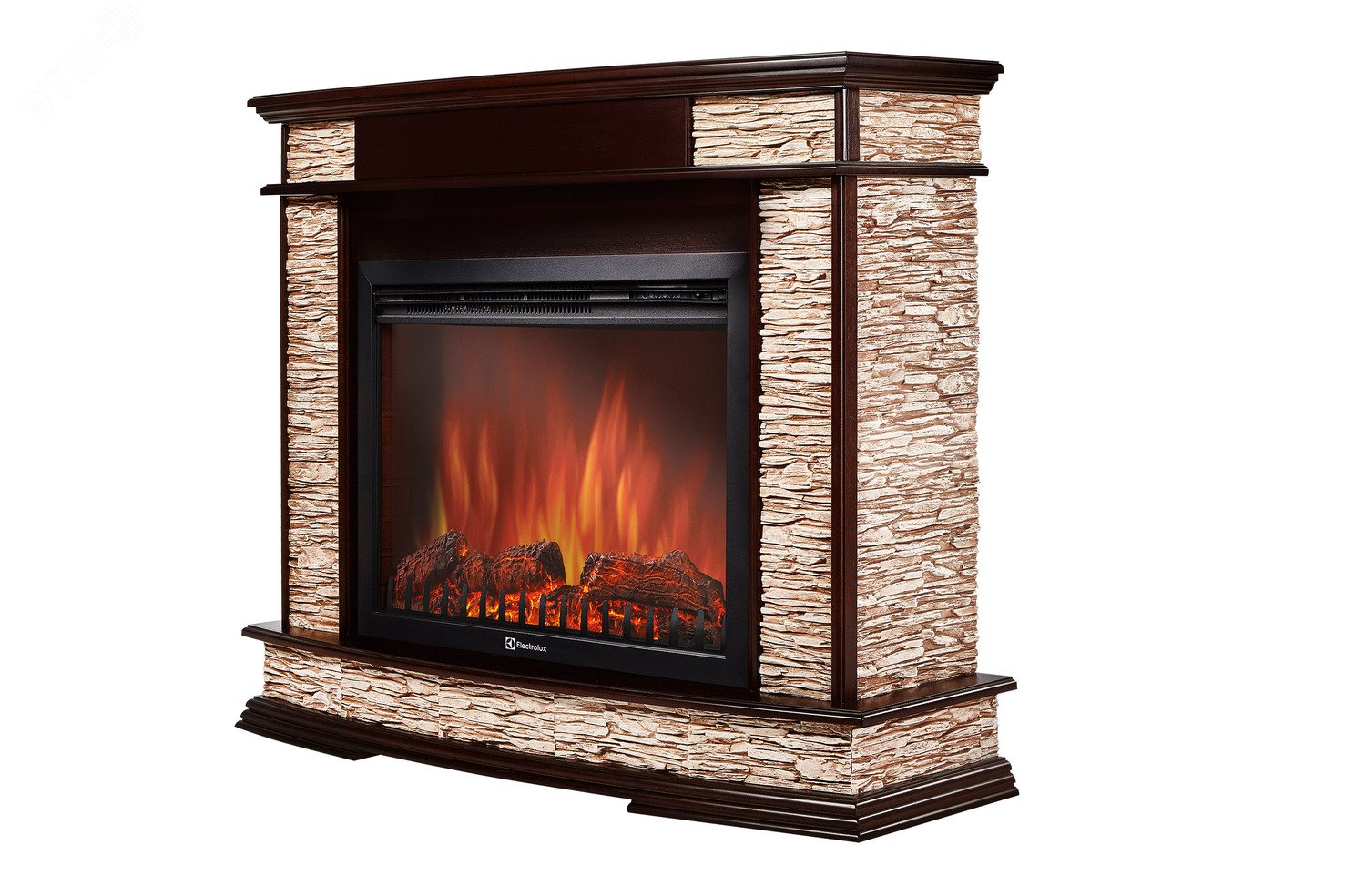 Изображение товара Портал для камина Scala 25 из природных материалов для электрических очагов и биокаминов