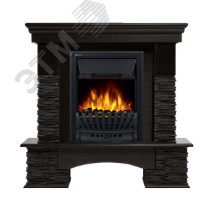 Изображение товара Портал для камина Pietra Nuovo Classic из камня черный сланец и шпон венге (шт)