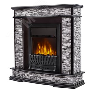 Изображение товара Портал для камина Scala Classic из камня серый сланец и шпон венге (шт)