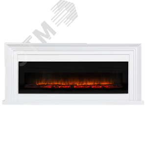 Изображение товара Портал для камина Stretto Long шпон белый (шт)