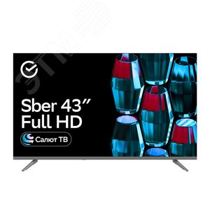 Изображение товара Телевизор умный Sber Full HD 43', серебро (шт)