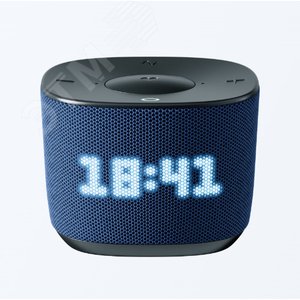 Изображение товара Колонка умная Sber, с виртуальным ассистентом Салют, серия SberBoom Home, Цвет: Морской, 8Вт (шт)