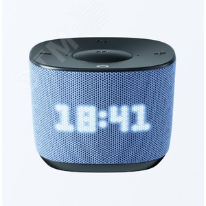 Изображение товара Колонка умная Sber, с виртуальным ассистентом Салют, серия SberBoom Home, Цвет: Небесный, 8Вт (шт)