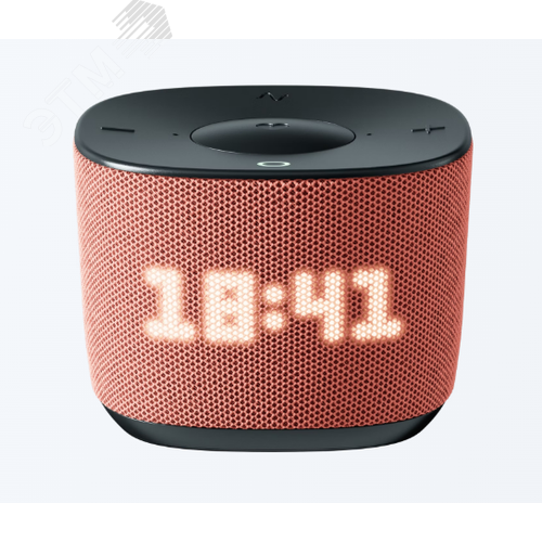 Изображение товара Колонка умная Sber, с виртуальным ассистентом Салют, серия SberBoom Home, Цвет: Терракотовый, 8Вт (шт)