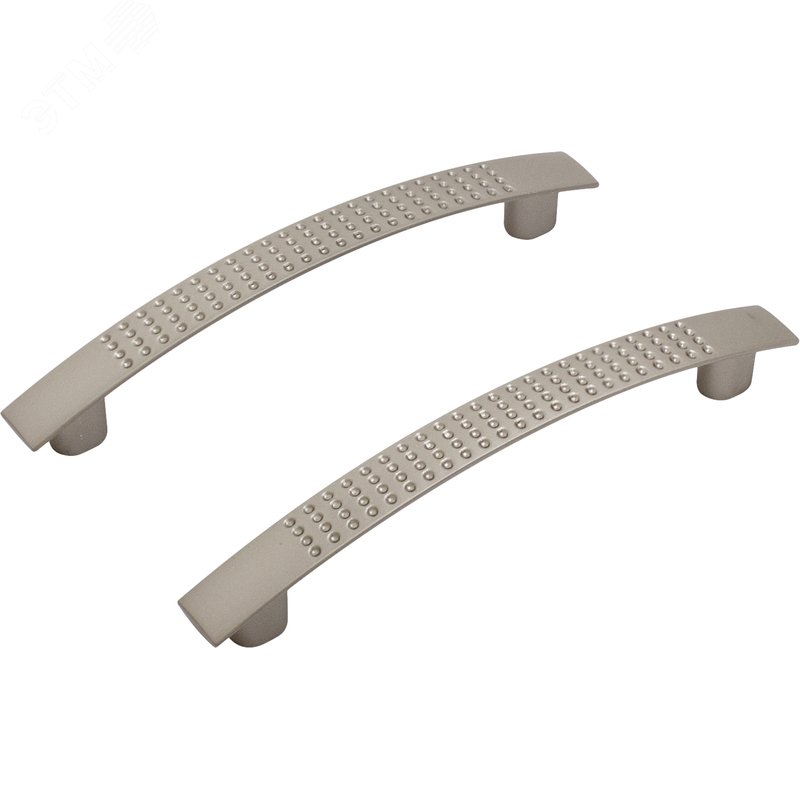 Изображение товара Ручка StahlBuro A345-96 сатин для мебели - надежная и стильная ручка для шкафов и мебели
