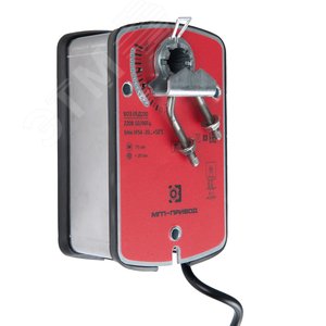 Изображение товара Электропривод воздушной заслонки 05А24 5Нм с возвратной пружиной, управлящий сигнал 0-10В, 24В AC/DC (шт)