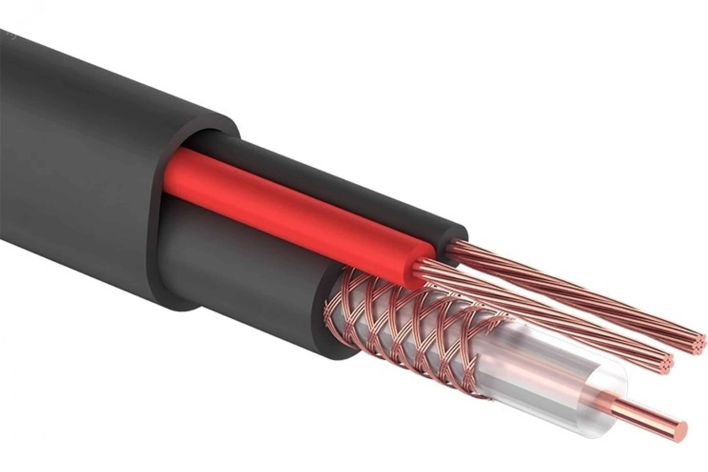 Изображение товара Кабель КВК-П-2 +2x050 кв.мм Cu/Cu черный 200 м (м)