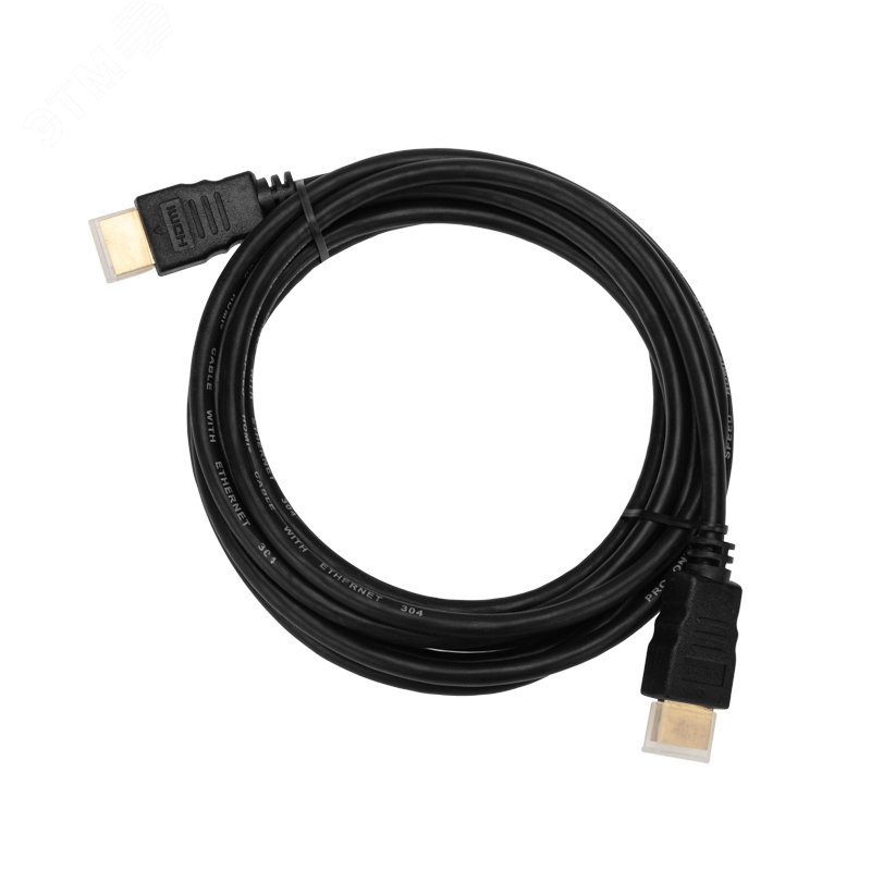 Изображение товара Кабель HDMI - HDMI 1.4, 3м, Gold, для высококачественной передачи сигнала