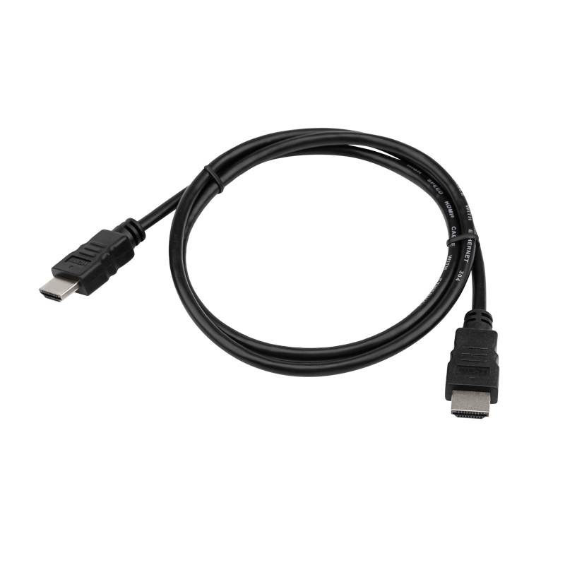 Кабель HDMI - HDMI 2.0, 1м, Gold