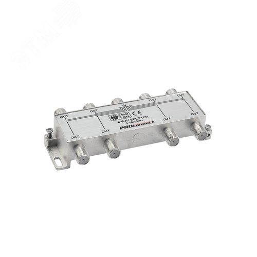 Изображение товара Делитель ТВ х 8 под F-разъём 5-1000 МГц (шт)