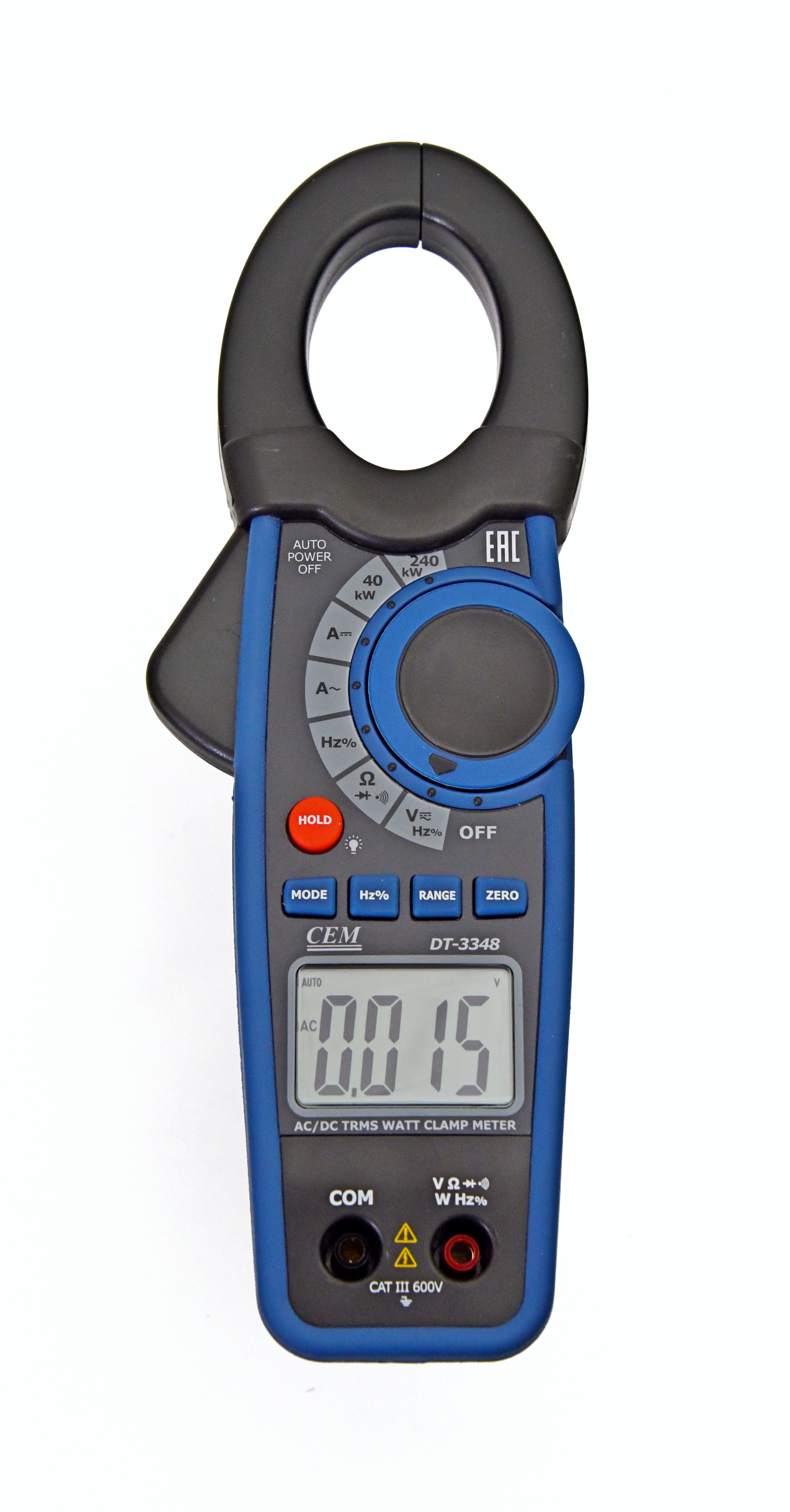 Клещи электроизмерительные, ваттметр DT-3348