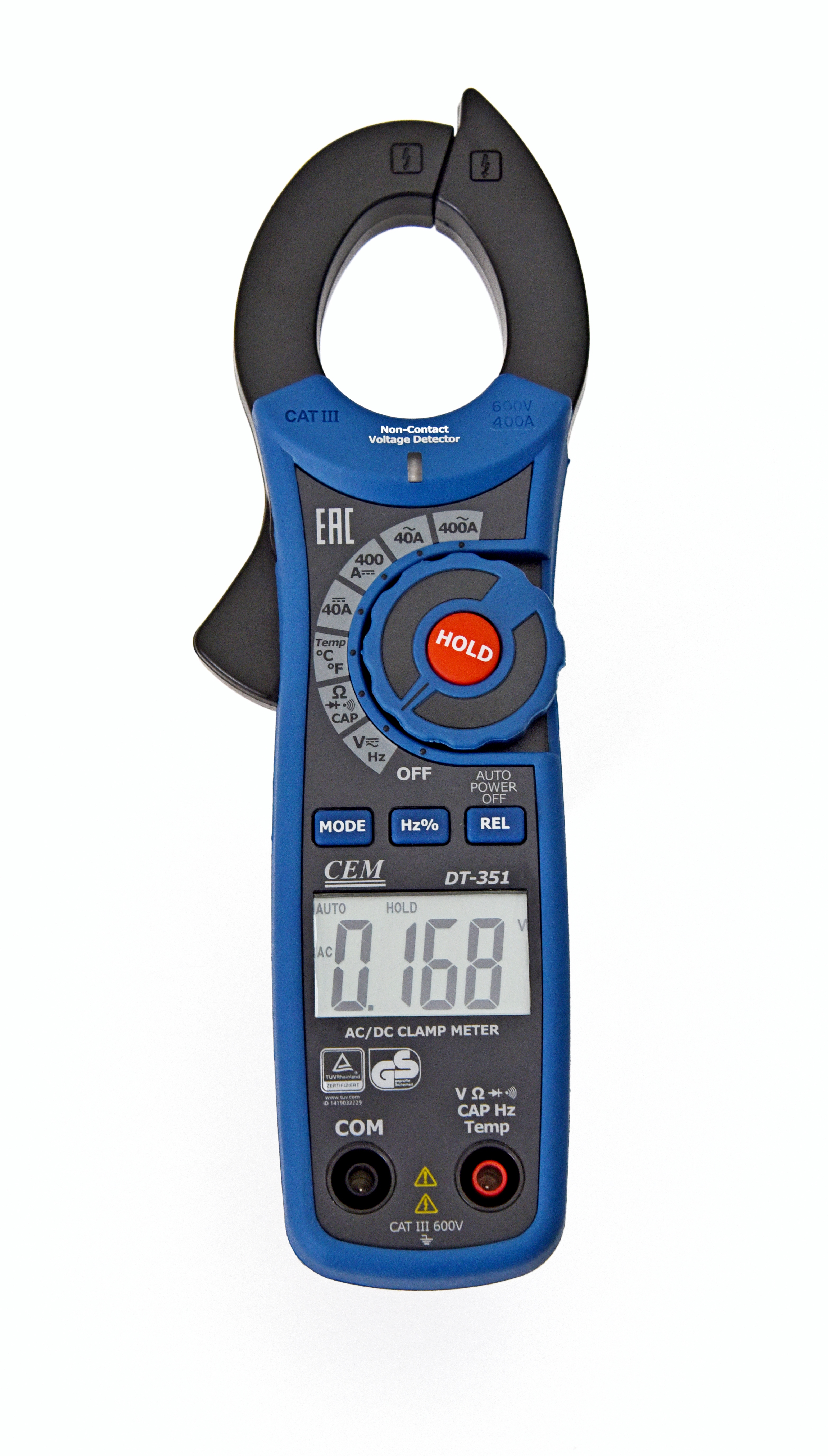 Клещи электроизмерительные DT-351 с поверкой