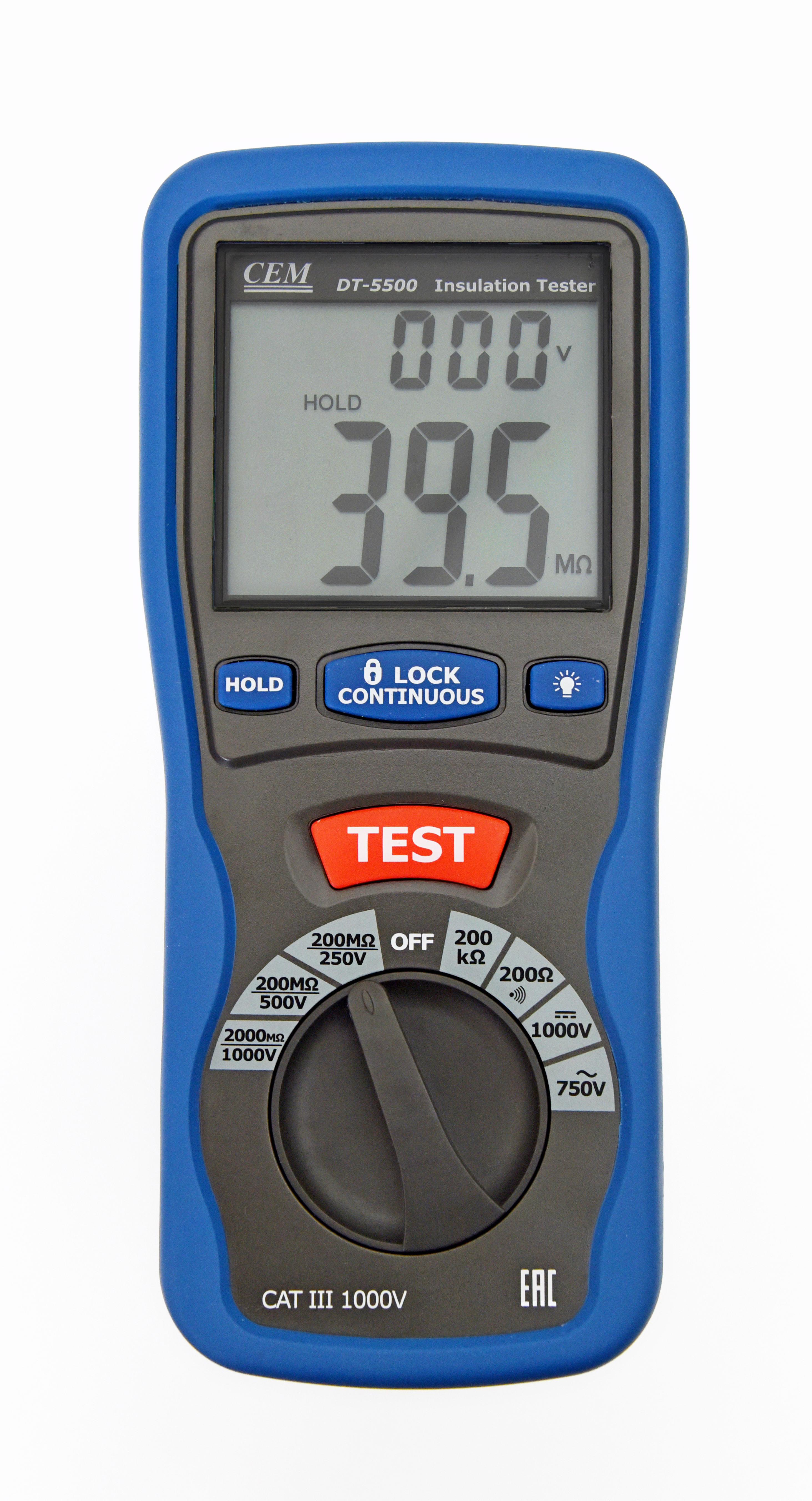 Тестер цифровой изоляции DT-5500 с поверкой