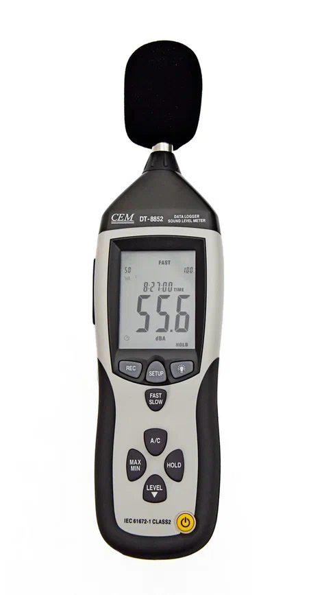 Шумомер цифровой с функцией регистратора DT-8852 споверкой