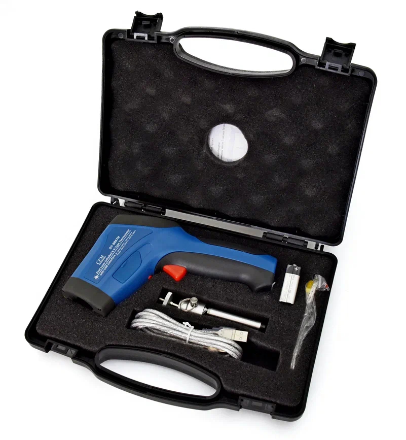 Термометр профессиональный инфракрасный DT-8867H споверкой