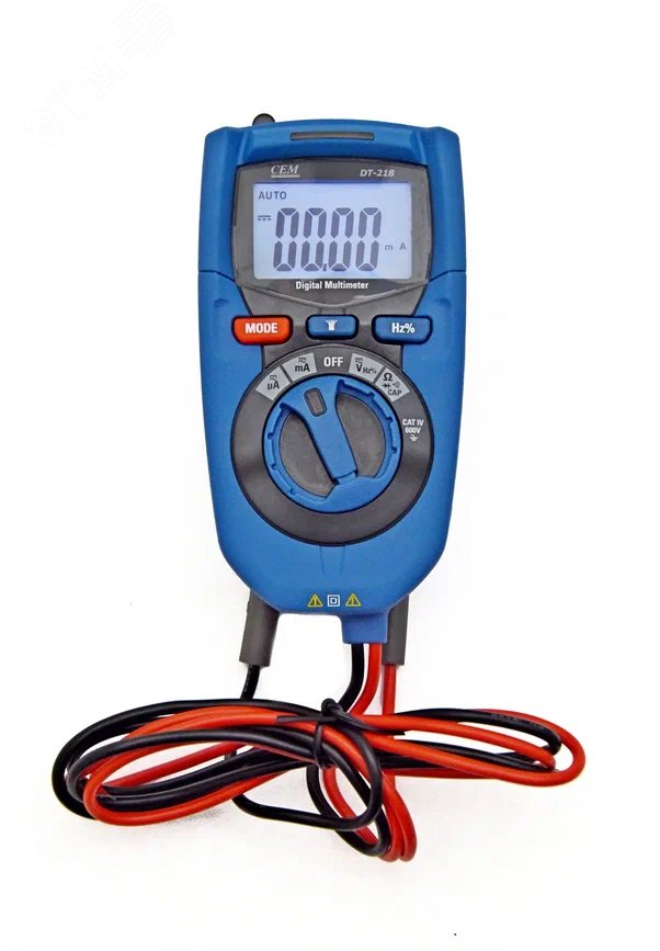 Изображение товара Мультиметр цифровой DT-218 (шт)