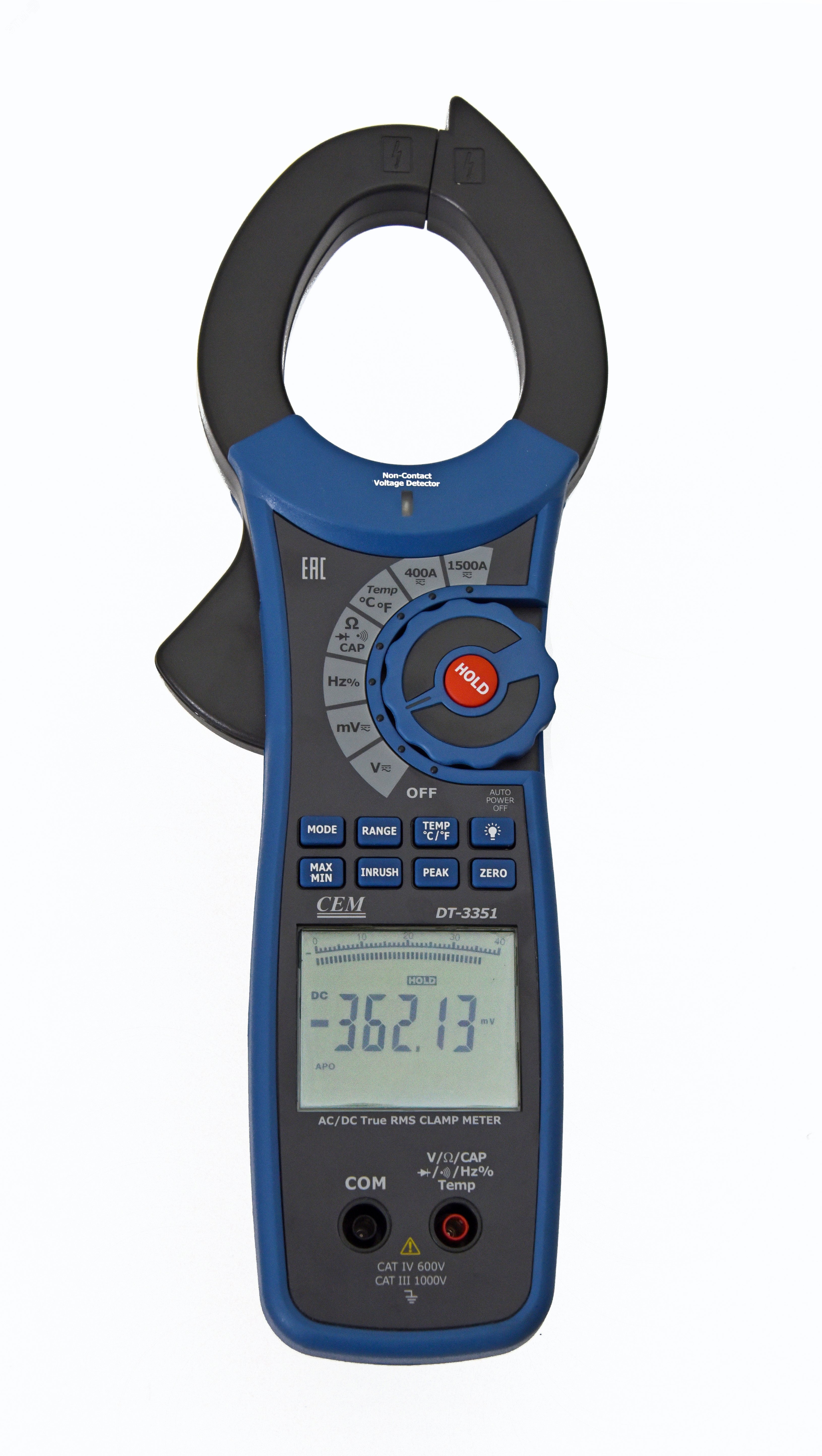 Изображение товара Клещи электроизмерительные True RMS DT-3351 (шт)