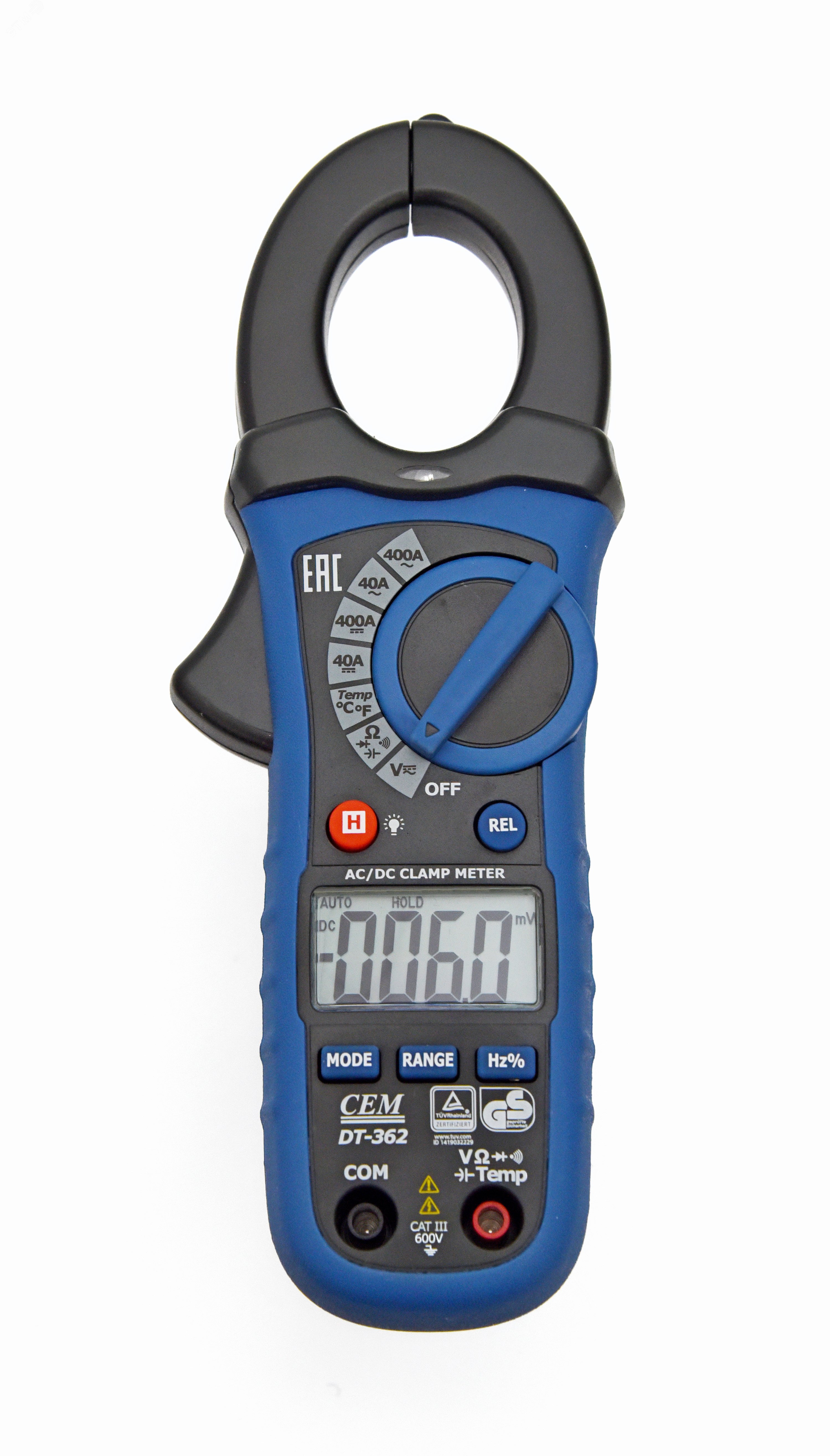 Изображение товара Клещи электроизмерительные DT-362 (шт)