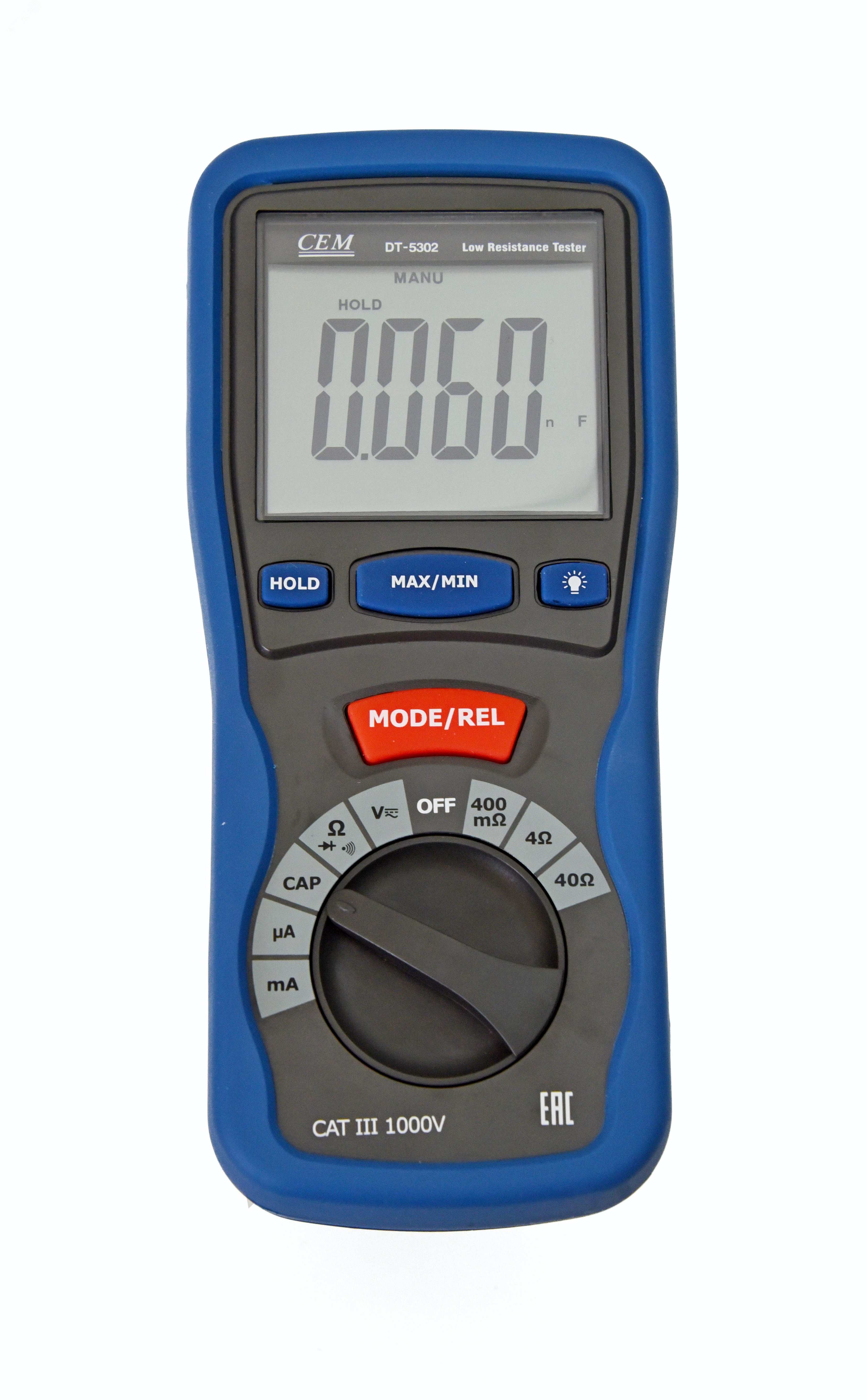 Изображение товара Цифровой мультиметр DT-5302 с функциями прозвонки и проверки диодов