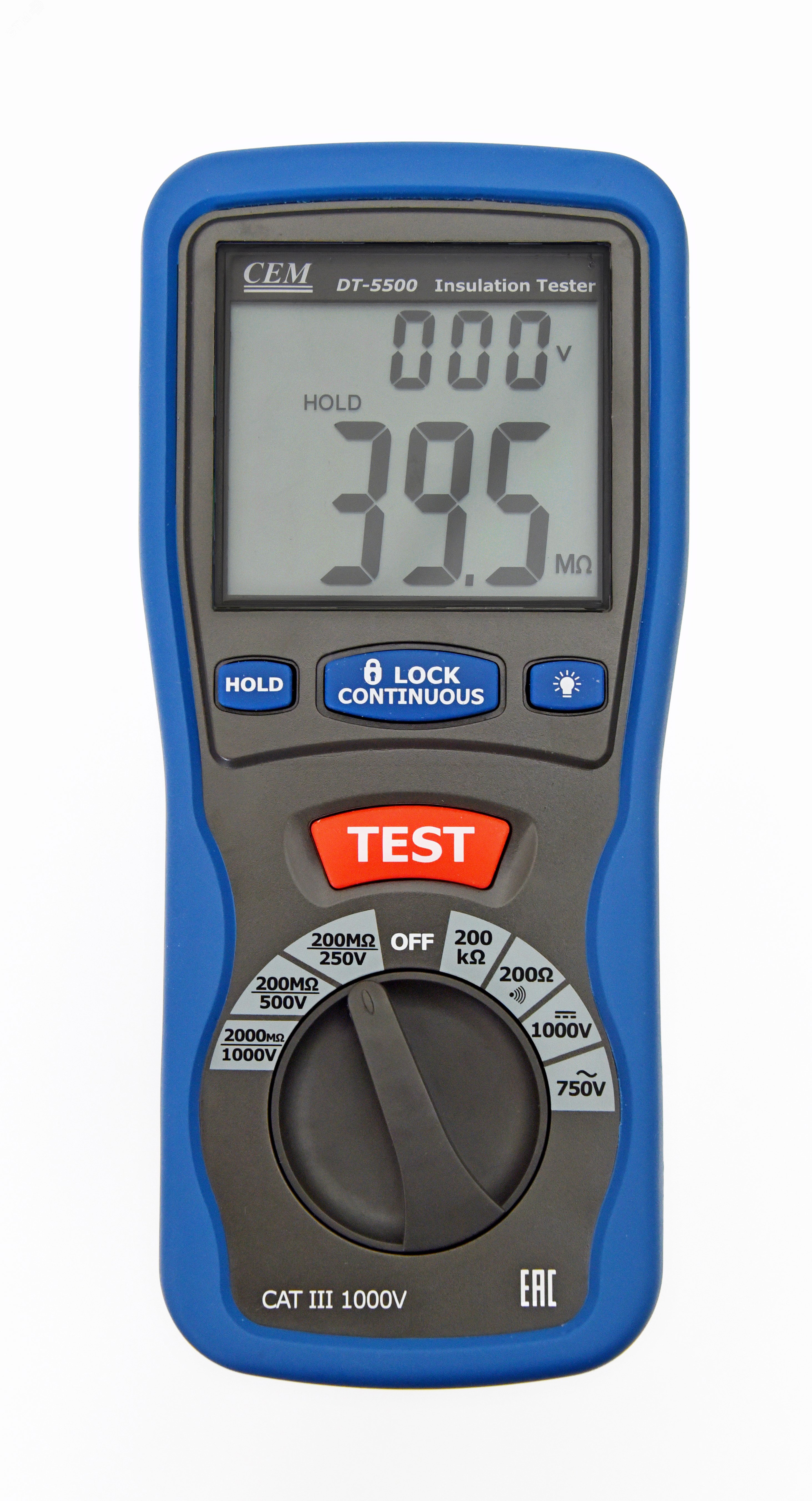 Изображение товара Тестер цифровой изоляции DT-5500 (шт)