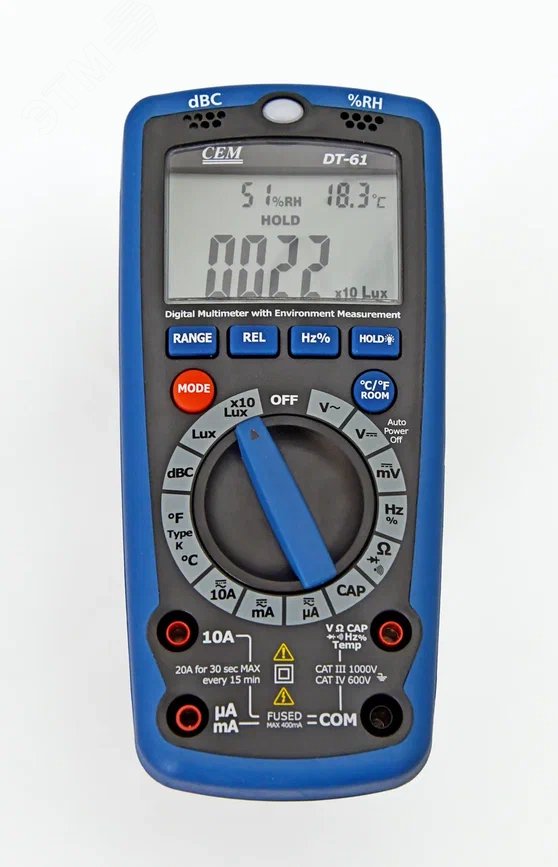 Изображение товара Мультиметр DT-61 6 в 1 (шт)