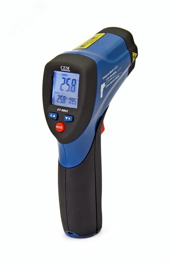 Изображение товара Пирометр профессиональный DT-8862 (шт)