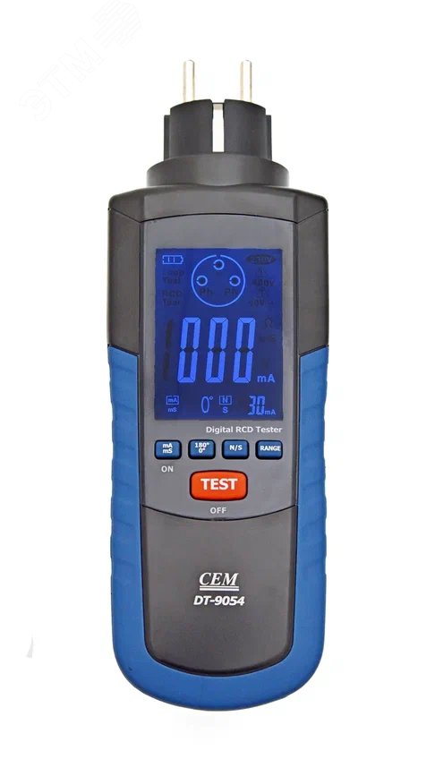 Изображение товара Тестер цифровой электропроводности и заземления DT-9054 (шт)