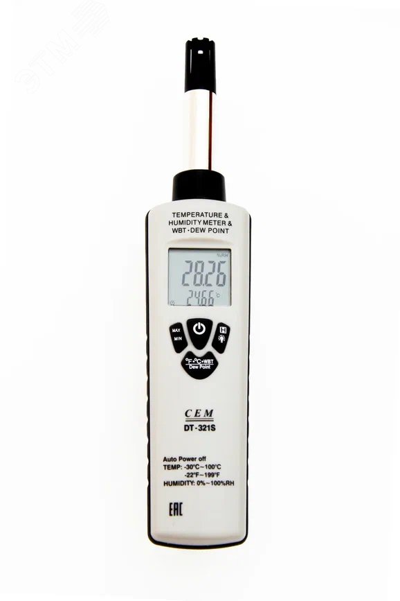 Изображение товара Термогигрометр цифровой DT-321S (шт)