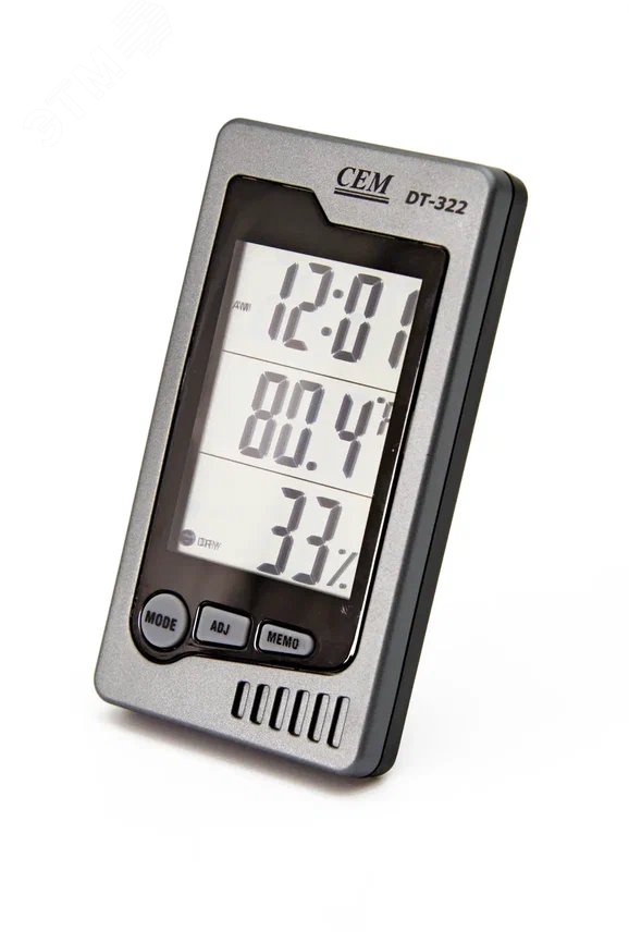 Изображение товара Цифровой термогигрометр DT-322 с календарём и звуком