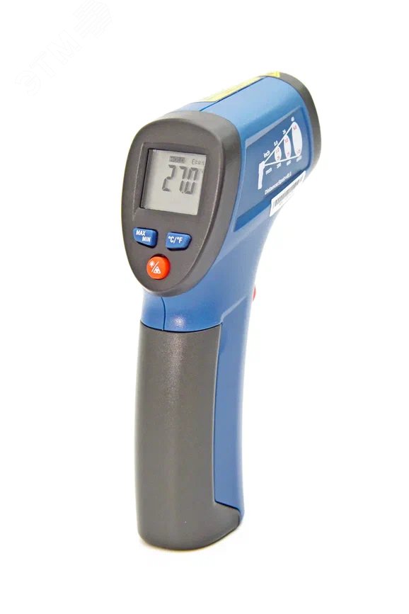 Пирометр инфракрасный бесконтактный термометр DT-812 480595 CEM - превью 3